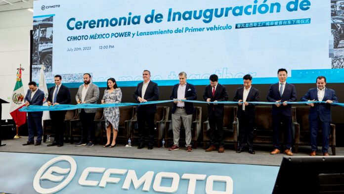 CFMOTO otevřelo nový výrobní závod v MEXIKU na ploše 75 000 m²