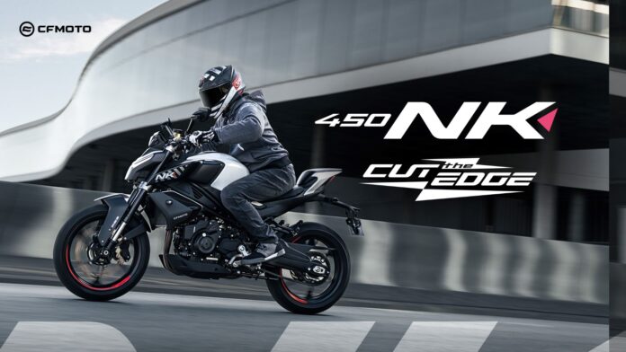 NOVINKA CFMOTO 450NK – prodej zahájen!
