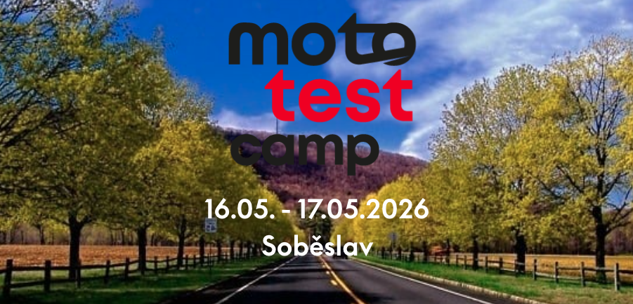 MOTO TEST CAMP 2026 – Soběslav