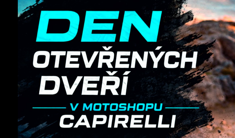 DEN OTEVŘENÝCH DVEŘÍ V MOTO SHOPU CAPIRELLI