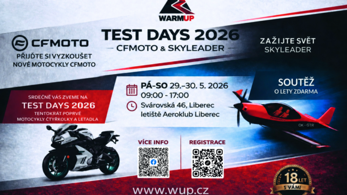 Test Days 2026 – CFMOTO & Letadla SKYLEADER