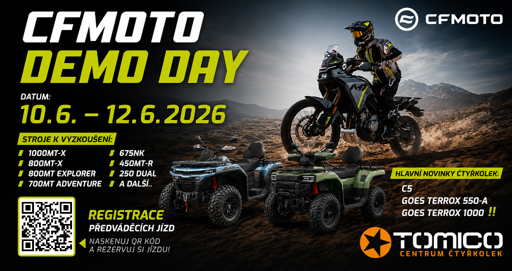 CFMOTO DEMO DAYS – Tomico Group s.ro.