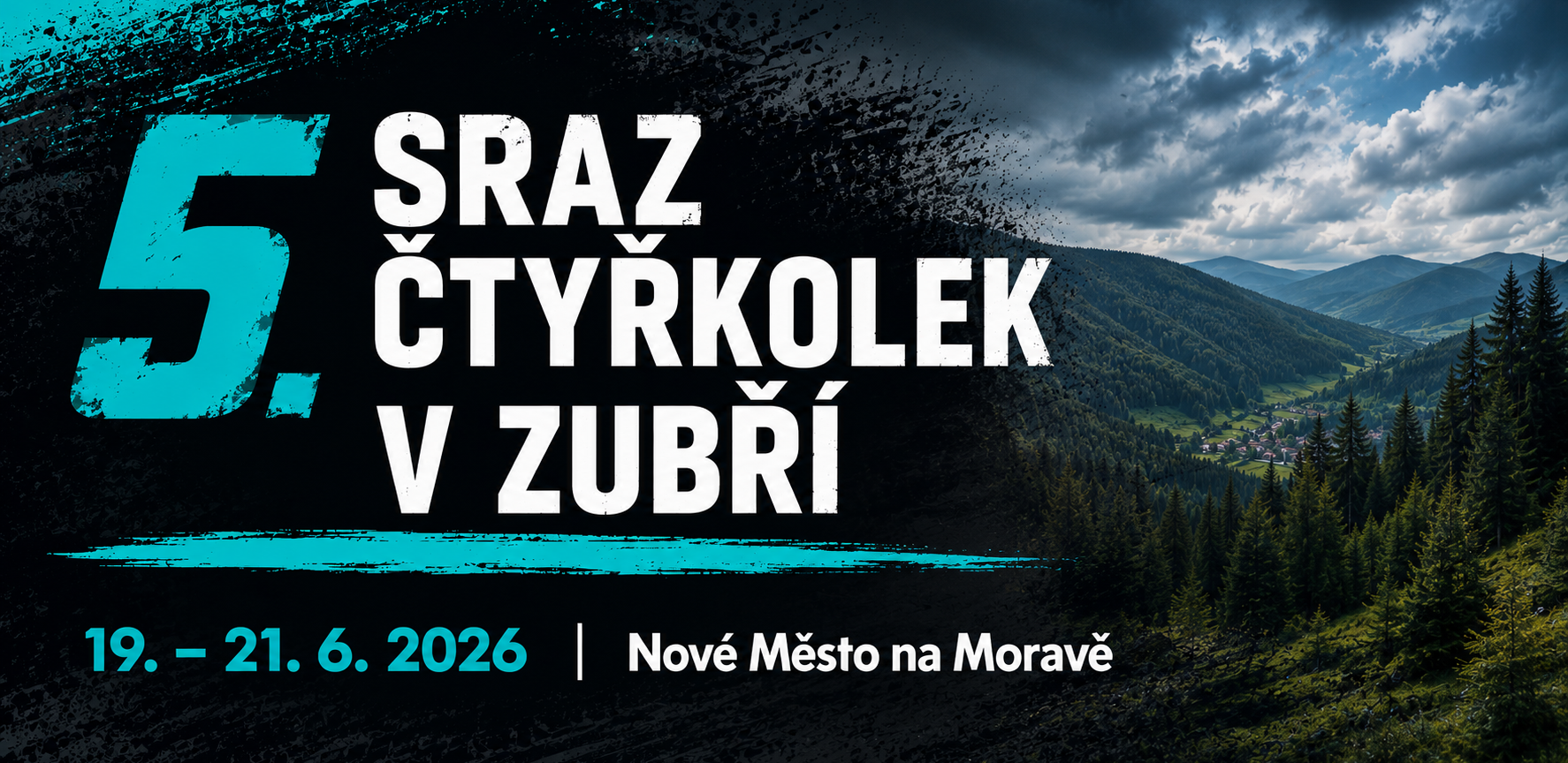 5. SRAZ ČTYŘKOLEK V ZUBŘÍ