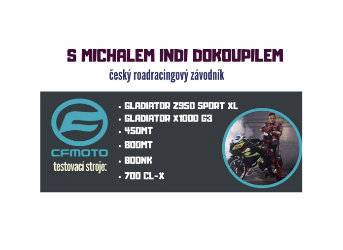 TESTOVACÍ DEN CFMOTO V DCXMOTO